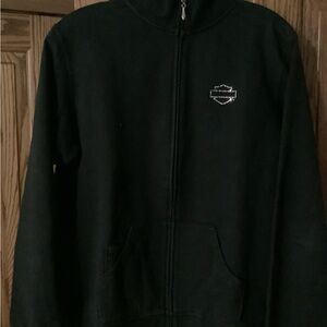 Black Zip-Up sweatshirt